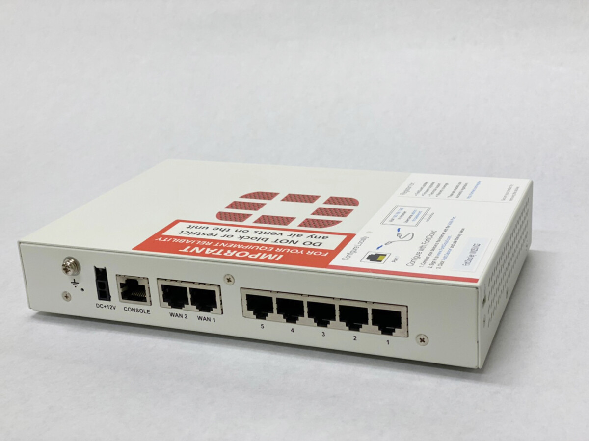 Fortinet Fortigate-50E FG-50E Network Security Firewall Fortinet Fortigate-50E FG-50E Network Security Firewall