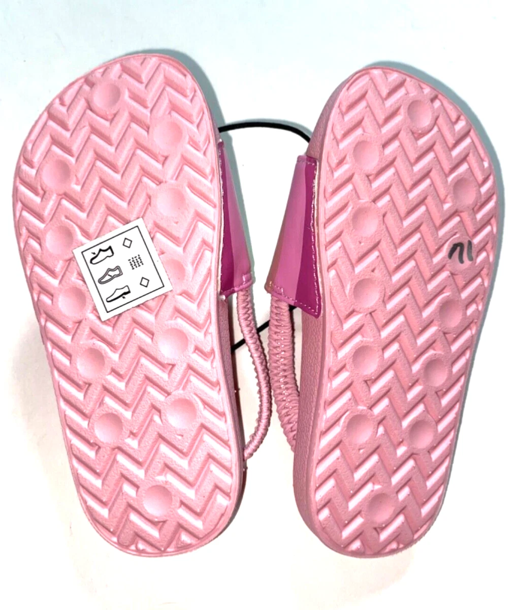 Tommy Hilfiger pink slides heart slide Girl Size 8 NEW eBay