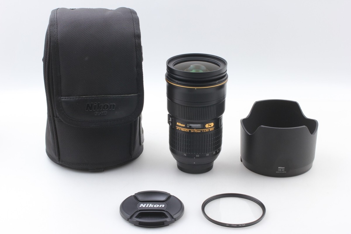 AF-S NIKKOR 24-70mm F2.8 ポーチ、箱付き Amazon.com: Nikon AF-S NIKKOR 24-70mm f/2.8G ED Zoom Lens