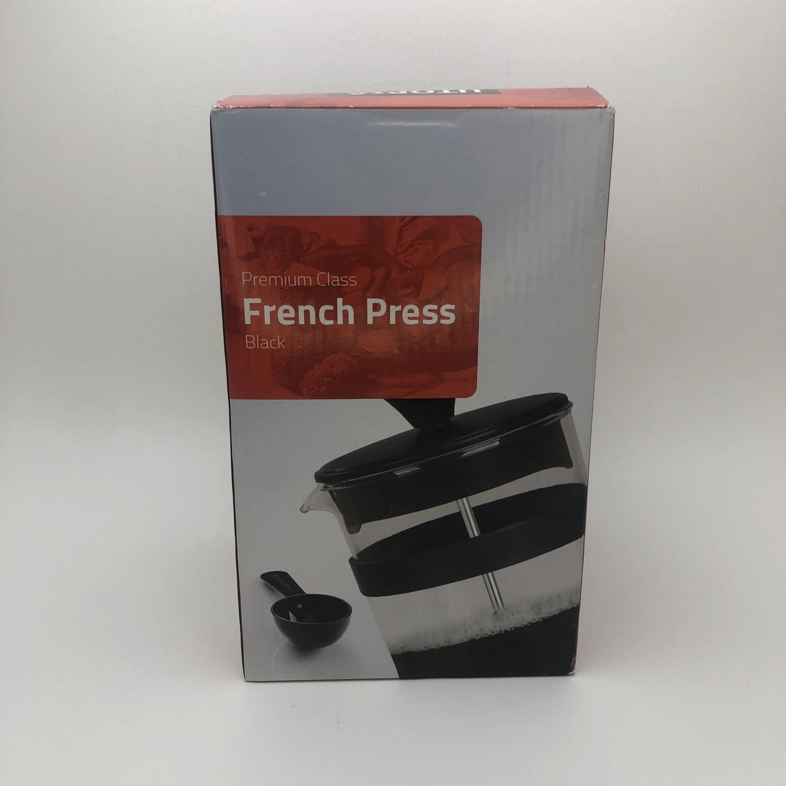 Utopia Kitchen French Press Coffee Glass NIB