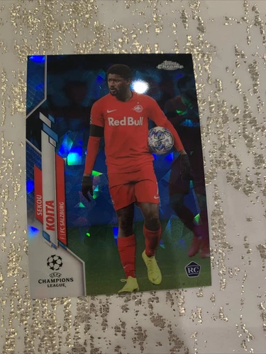 2019 20 Topps Chrome Sapphire UEFA Champions League SEKOU KOITA Rookie Card 