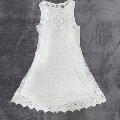 Hollister Sleeveless Floral Lace Dress Size Small | eBay