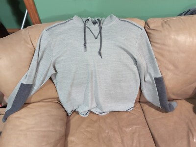 Vala Men's Large Hooded Sweatshirt Grey