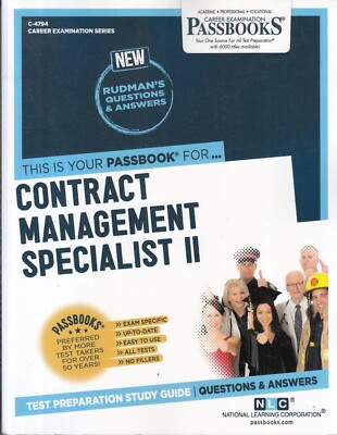 Contract Management Specialist II : Passbooks S... - National Learning Corpor...