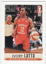 2016 Rittenhouse WNBA Card #104 - Ivory Latta - Washington Mystics