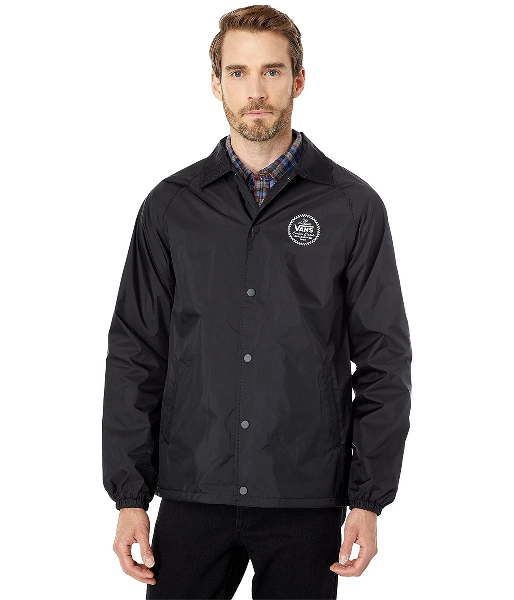 Vans black coat sale