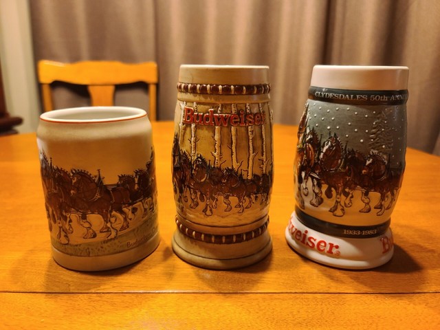 1982 budweiser stein