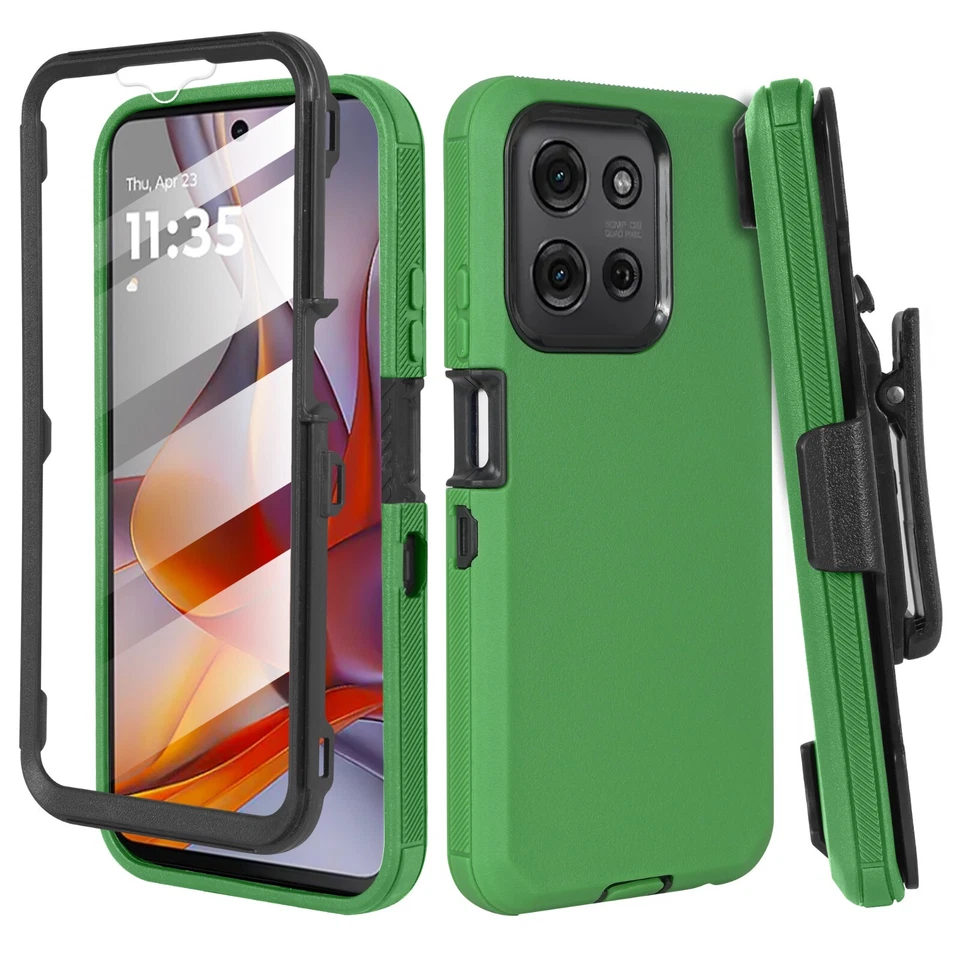 For Motorola G 5G 2025 Holster Belt Clip Series Otterbox Defender Screen Case - Image 4 of 4