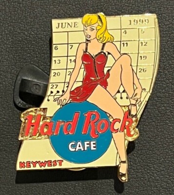 Hard Rock Cafe Key West - June 1999 Calendar Girl Series 