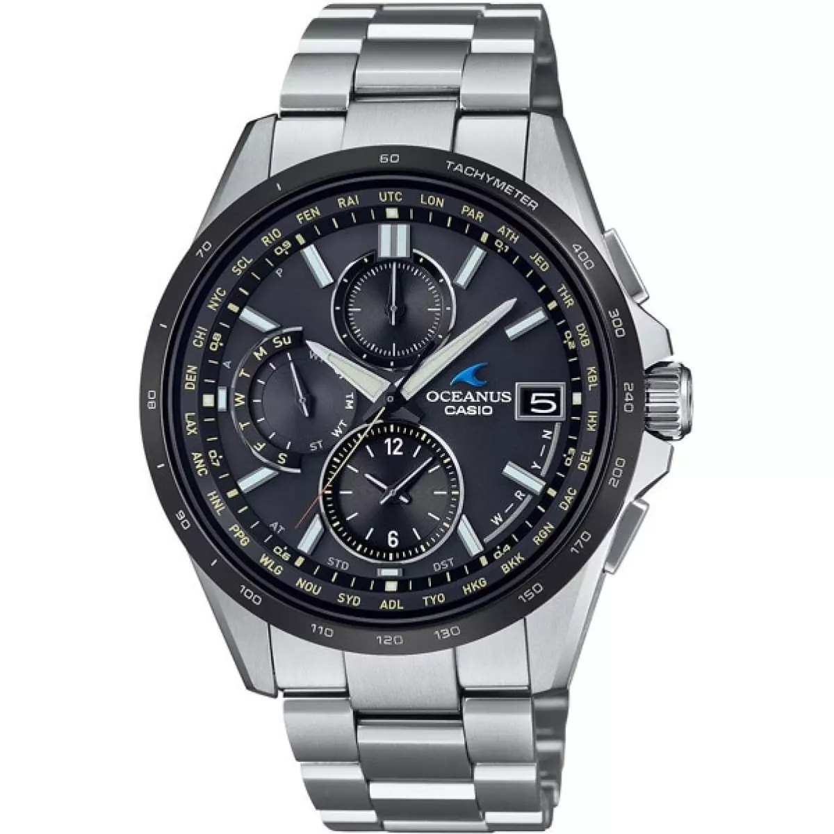 Casio OCEANUS OCW T2600J 1AJF Bluetooth Radio Solar Men Watch JDM