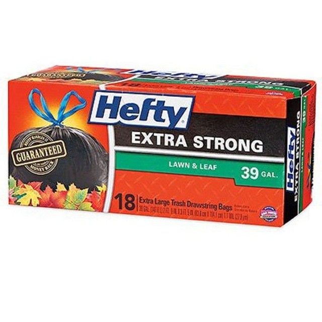 Hefty E86720 39Gallon Cinch Sak Lawn and Leaf Bags, 18Count eBay