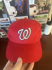 Washington Nationals Team Mlb Oc Sports Hat Mens Adjustable Red NEW