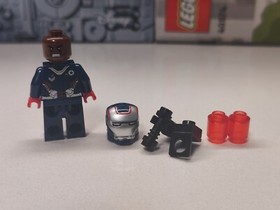 Marvel Super Heroes Iron Patriot Custom Lego Minifigure James Rhodes 30168 Rare