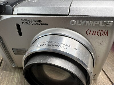 Olympus Camedia Digital Camera C-740 Ultra Zoom Broken Latch