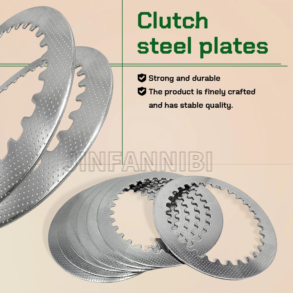 Placas de acero de fricción de embrague con kit de junta para Yamaha YZF-R1 YZF R1 1999-2003 Foto 4 de 4