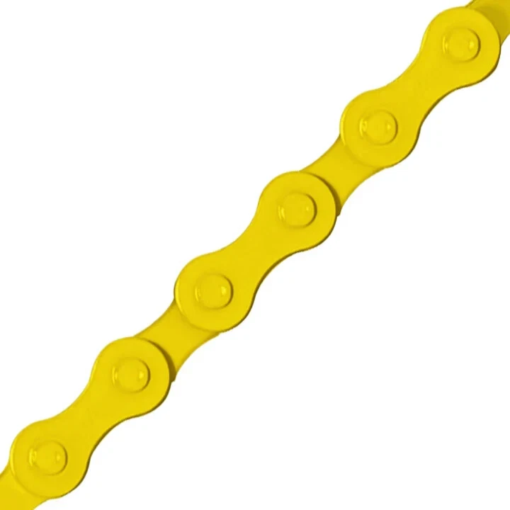 KMC ALTALINE Single Speed BIKE YELLOW Chain 1/2x1/8x112 LINKS Cruiser FIXIE BMX. - Image 2 of 2