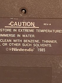 Authentic Original 1985 BattleToads NES Nintendo Game Battle Toads Cartridge  