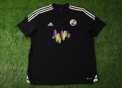 CRAWLEY TOWN 2022-2023 FOOTBALL SHIRT JERSEY TRAINING ADIDAS ORIGINAL SIZE XL