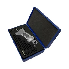 0-4"/101.6mm Electronic Digital Depth Gage Gauge .0005 Dial Indicator MM/IN