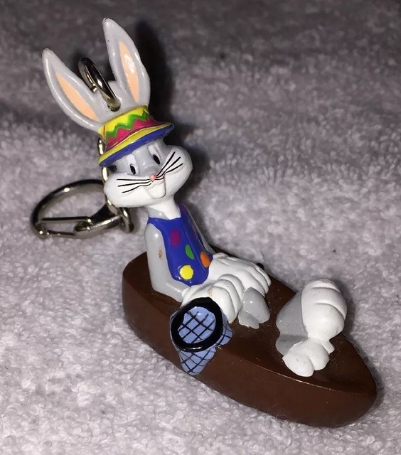 Bugs Bunny Keychain, Bugs in Boat keychain, Looney Tunes keychain