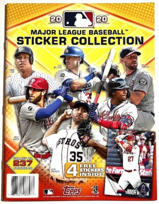 2020 TOPPS STICKER ALBUM ~ Unused with Uncut Sticker Sheer