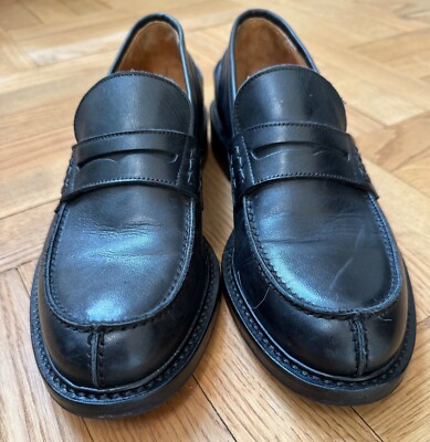 Prego Lederloafer, 36,5, schwarz, Ledersohle