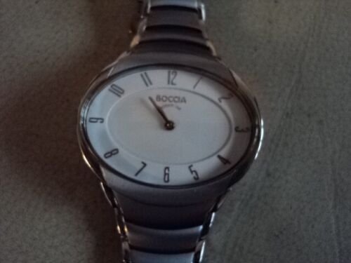 Boccia 3165-12A Ladies All Titanium Quartz Watch GWO - Picture 2 of 6