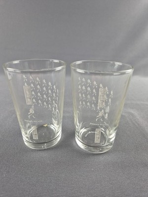 2x Johnnie Walker Keep Walking Whisky Probenahme Glas Tumbler 18cl 180m