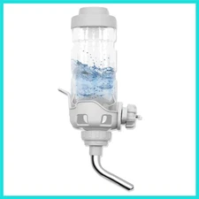 Dog Water Dispenser for Cage, 20oz Auto Feeding Crate Water Bottle for Dogs, ...