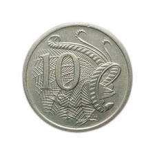 Australia 10 Cents 1980 Coin Z1478