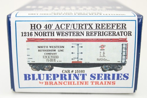 Kit refrigerador Branchline HO North Western 40' ACF URTX #15103 frigorífico nuevo en caja | Zustand: Used