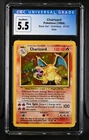 CGC 5.5 Charizard Holo Rare #4/102 1999 Base Set 4188041010