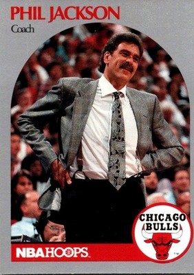 1990-91 NBA Hoops - Phil Jackson #308