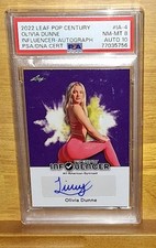 2022 Leaf Pop Century Olivia Dunne