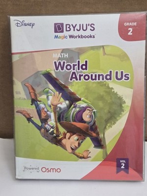 Disney BYJUS Math World Around Us Magic Workbook Grade 2 Volume 2 OSMO Book