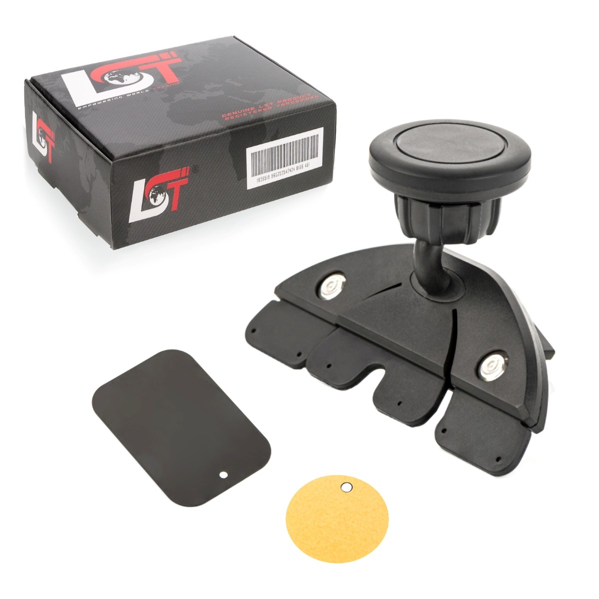 Car CD Drive Magnetic Mount Holder Mobile Smartphone GPS 360° for VW