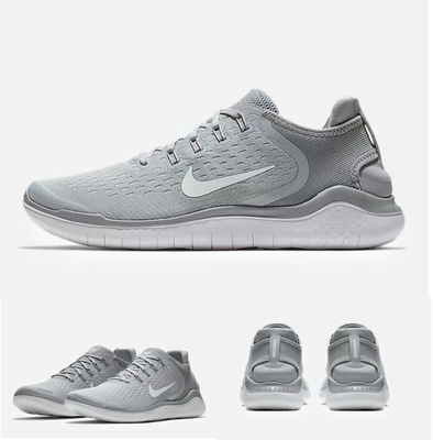 #ad Nike Free RN 2018 Wolf Grey White Running Shoes 942836 003 Men’s Size 8.5 14 $69.97