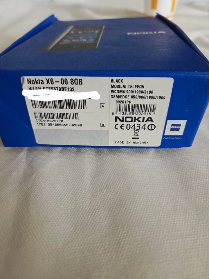 New Nokia X6 8GB - 8 GB - Black (Unlocked) FREE SHIPPING - Image 3 of 4