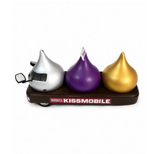 Hersheys Kissmobile Model Silver Purple Gold ...