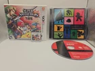 Super Smash Bros Nintendo 3DS Case & Game + Smash Soundtrack RED CD (No Manual)