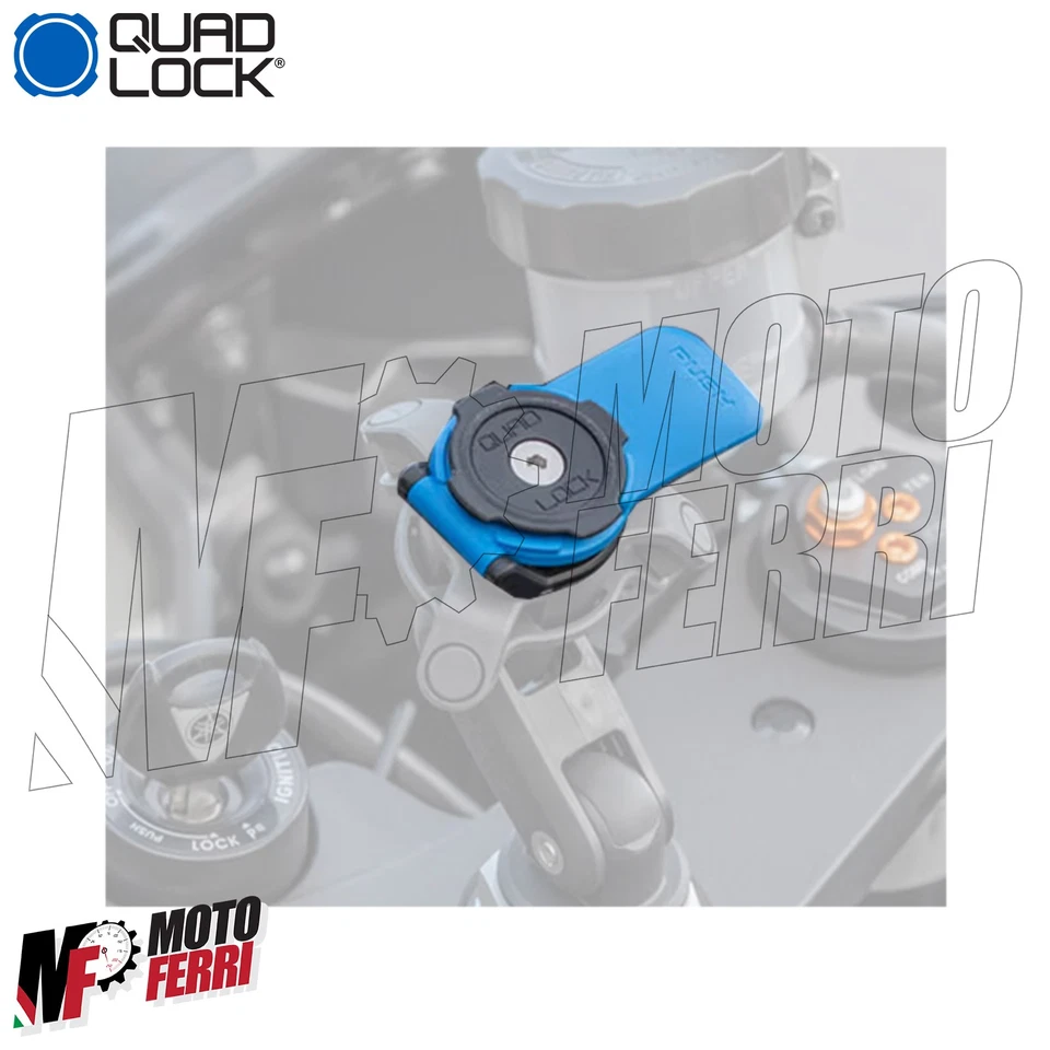 Suporte para smartphone motocicleta quad lock placa garfo superior - MF9258 - Imagem 4 de 4