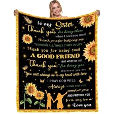 Sisters Gifts from Sister, Birthday Gift for 50 60in, For Sister