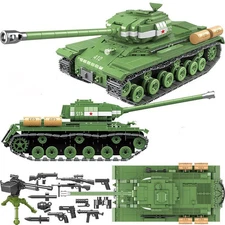 Soviet Russia IS-2M Building Blocks Heavy Tank Toy | General Jim's Toys & Bricks