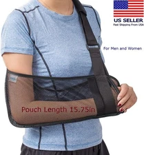 Mesh Arm Shoulder Sling - Medical Shoulder Immobilizer Shower - Adjustable Arm