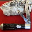 Old Vintage LF&C Coke Bottle Stabber Jack Pocket Knife