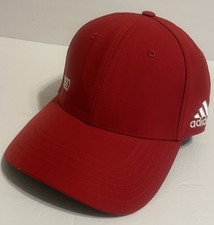 Adidas Audi Logo Adjustable Hat Cap Red