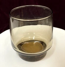 Libbey Tawny Accent Vintage 1970s Stackable Juice Glass-single replacement piece