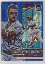 2022 Donruss Optic Diamond Kings Blue Pandora Prizm 24/99 Tyler O'Neill #22 0zz3