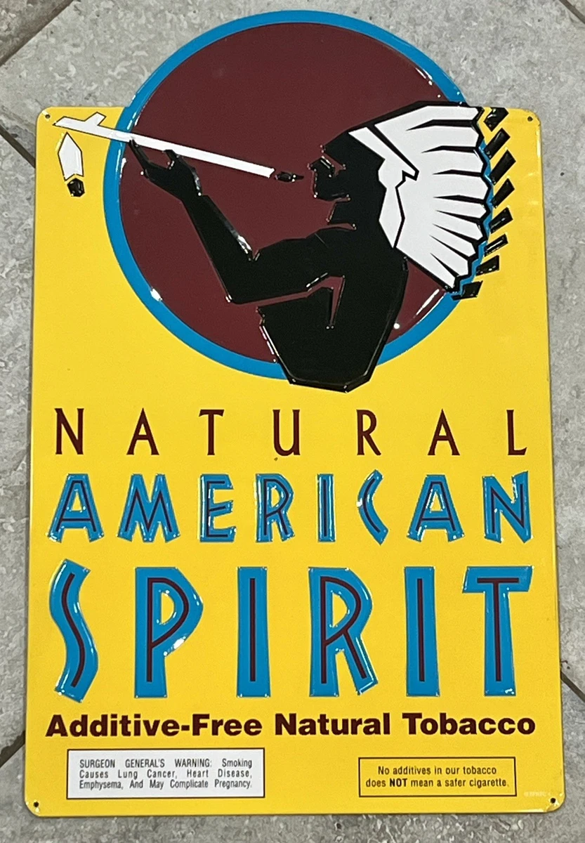 American Spirit Cigarette In Collectible Tobacco Signs for sale | eBay
