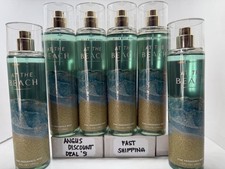 Bath Body Works 6PCS AT THE BEACH FINE FRAGRANCE MIST 8OZ, BRAND NEW